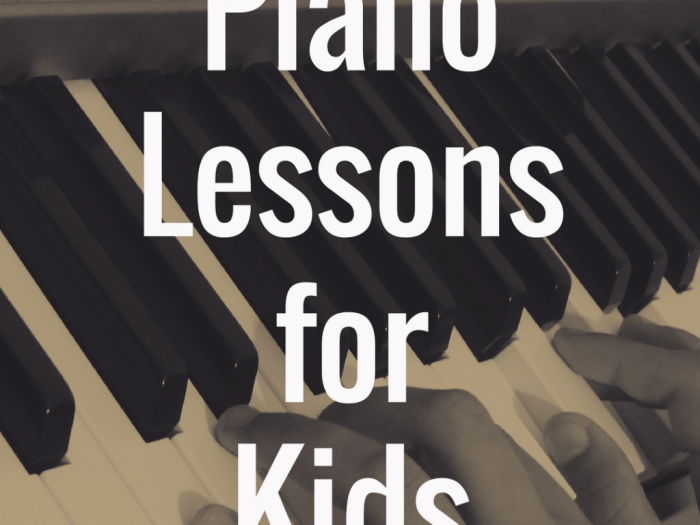 Piano Lessons for kids